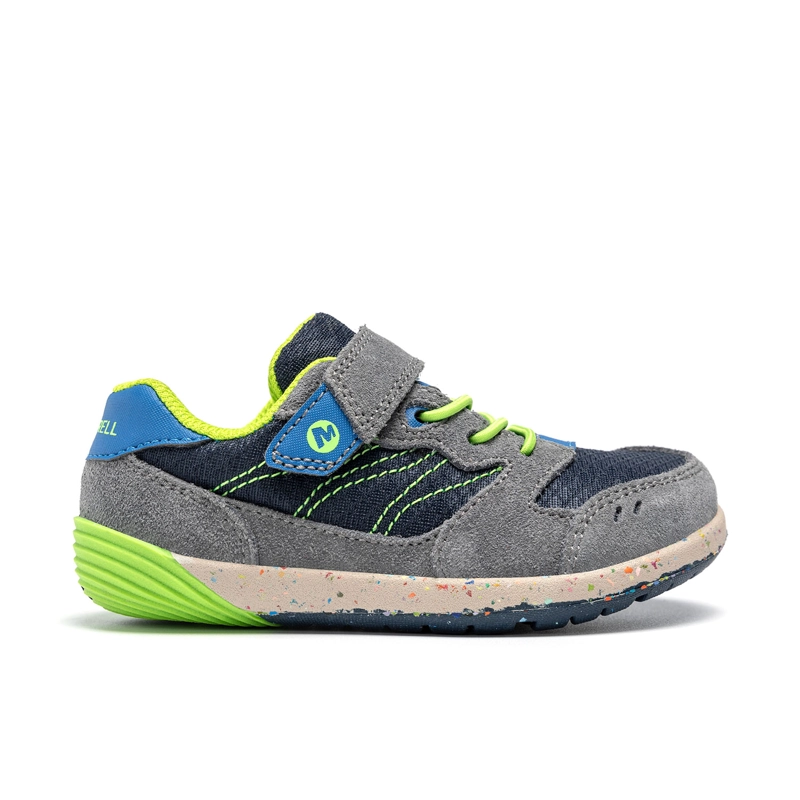 ZAPATILLA NIÑO BARE STEPS A83 SNEAKER GRIS MERRELL - 1