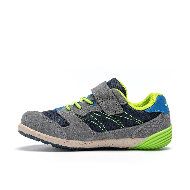ZAPATILLA NIÑO BARE STEPS A83 SNEAKER GRIS MERRELL - 2