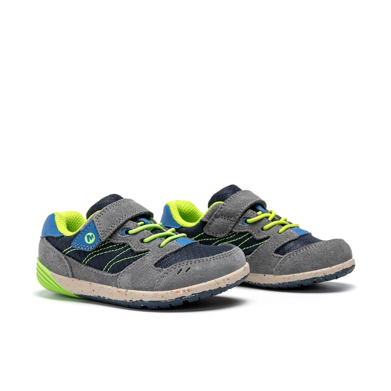 ZAPATILLA NIÑO BARE STEPS A83 SNEAKER GRIS MERRELL - 4