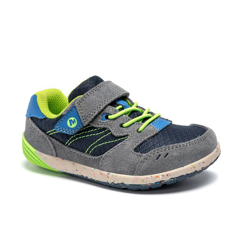 ZAPATILLA NIÑO BARE STEPS A83 SNEAKER GRIS MERRELL - 5