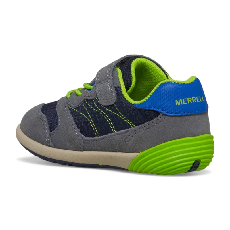 ZAPATILLA NIÑO BARE STEPS A83 SNEAKER GRIS MERRELL - 7