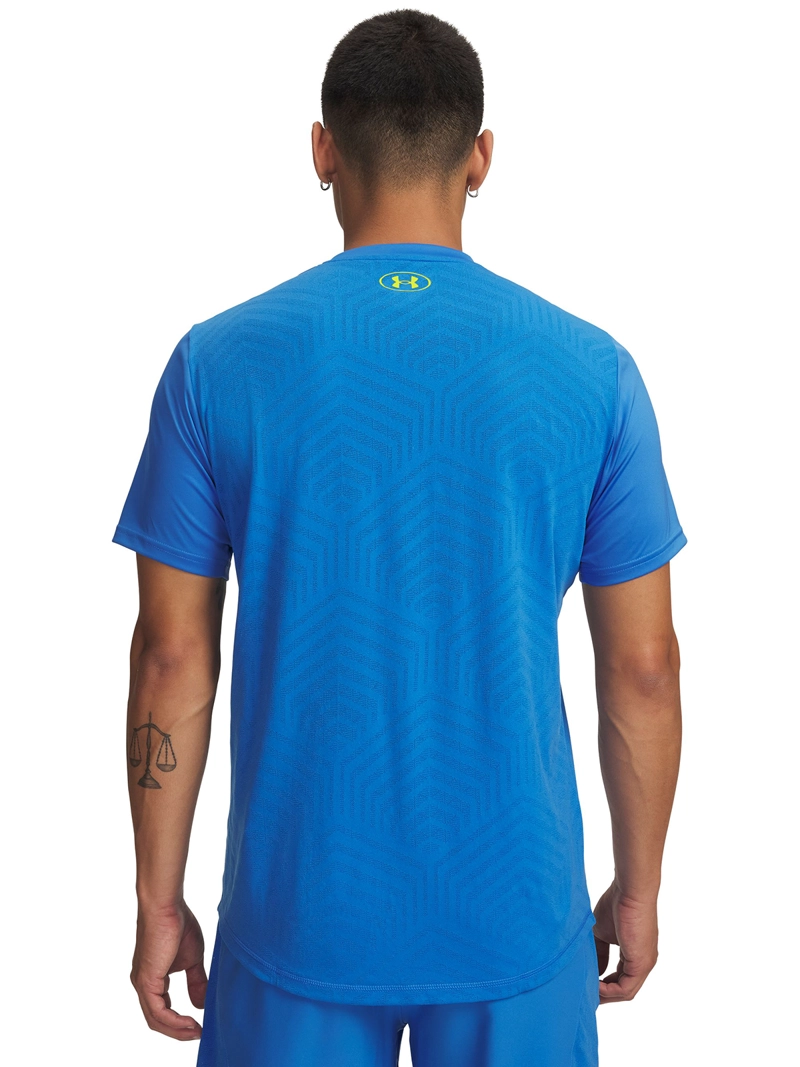 POLERA MANGA CORTA FOOTBALL PARA HOMBRE CHALLENGER PRO AZUL UA - 2