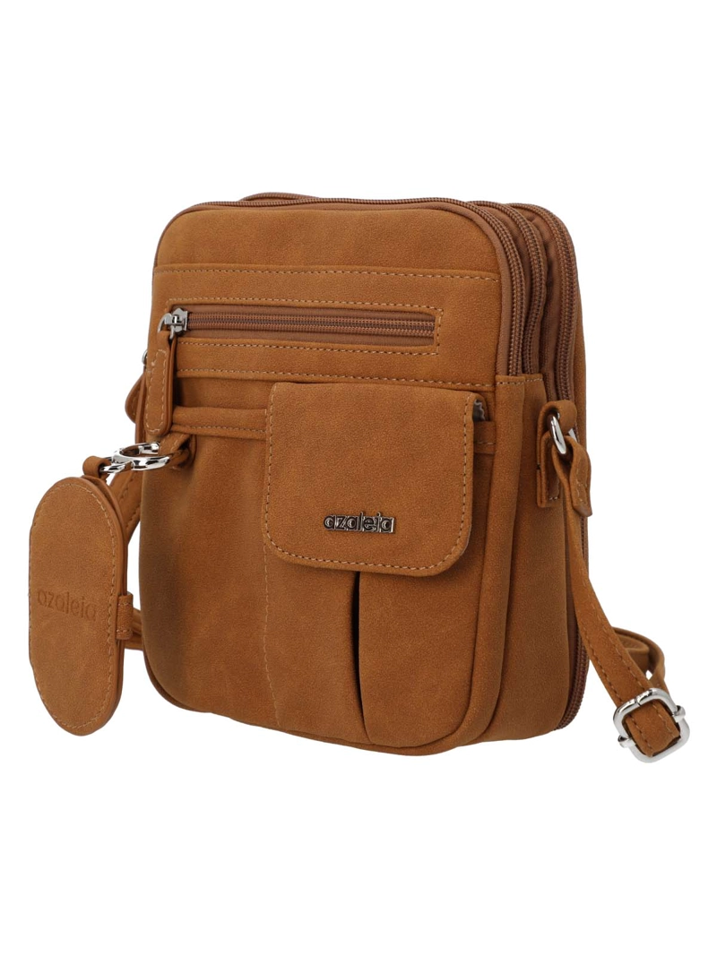 CARTERA MUJER HARMONY CROSS CARAMEL AZALEIA - 2