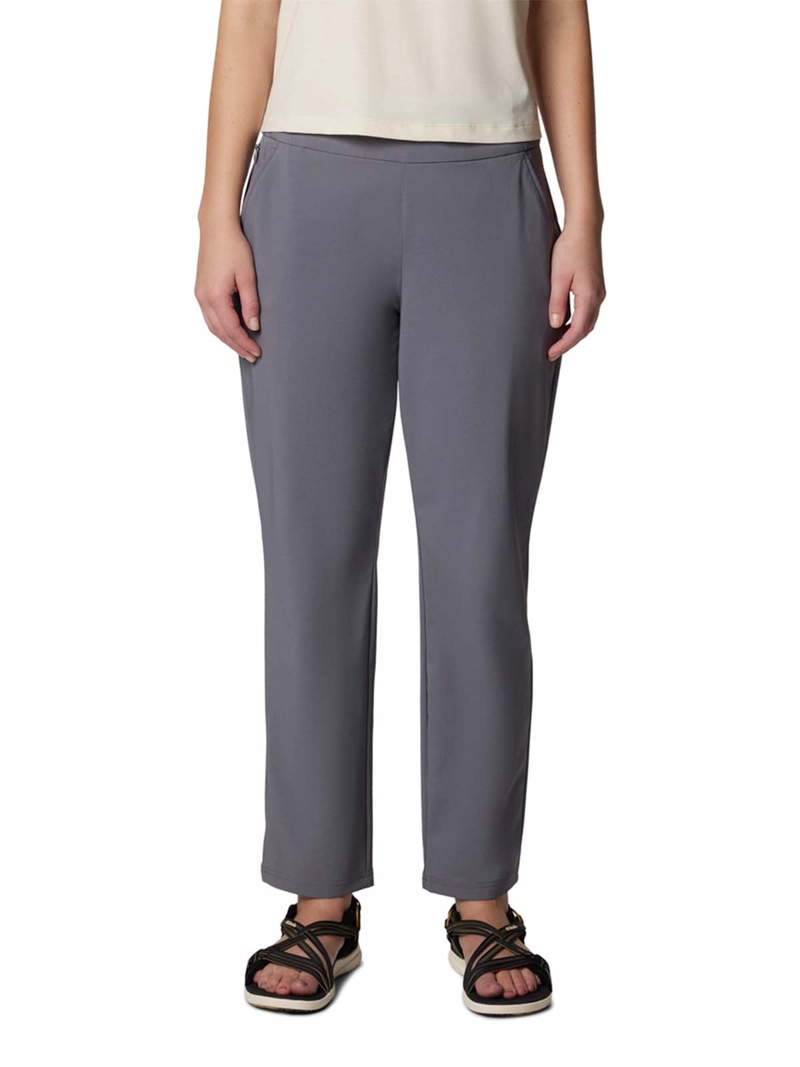 PANTALON MUJER ALL SEASONS PULL-ON GRIS COLUMBIA - 1