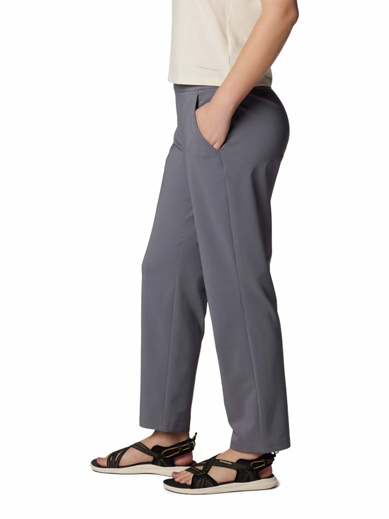 PANTALON MUJER ALL SEASONS PULL-ON GRIS COLUMBIA - 2