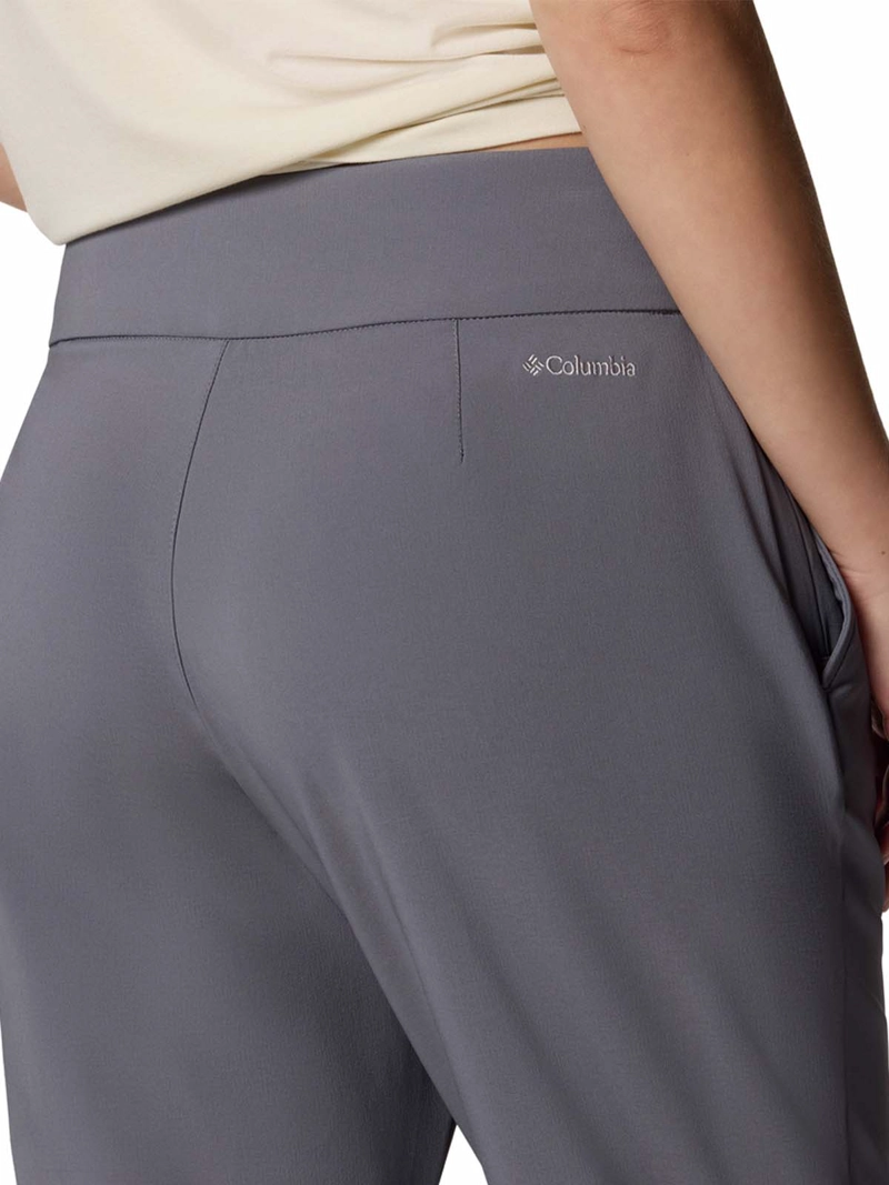 PANTALON MUJER ALL SEASONS PULL-ON GRIS COLUMBIA - 5
