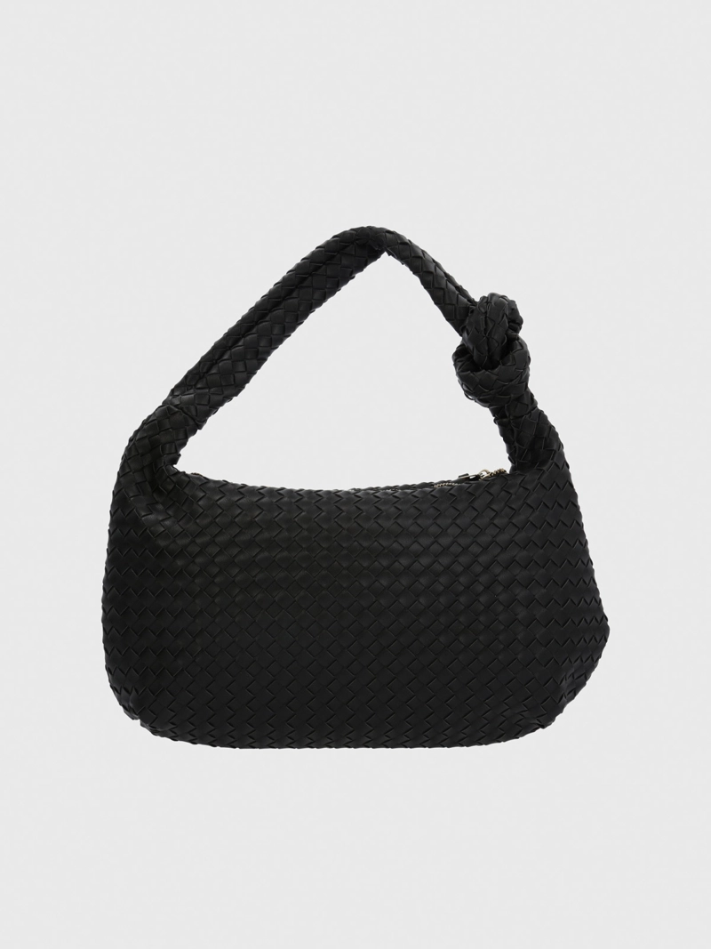 CARTERA ECOCUERO MUJER BRANN HOBO NEGRO HUSH PUPPIES - 3