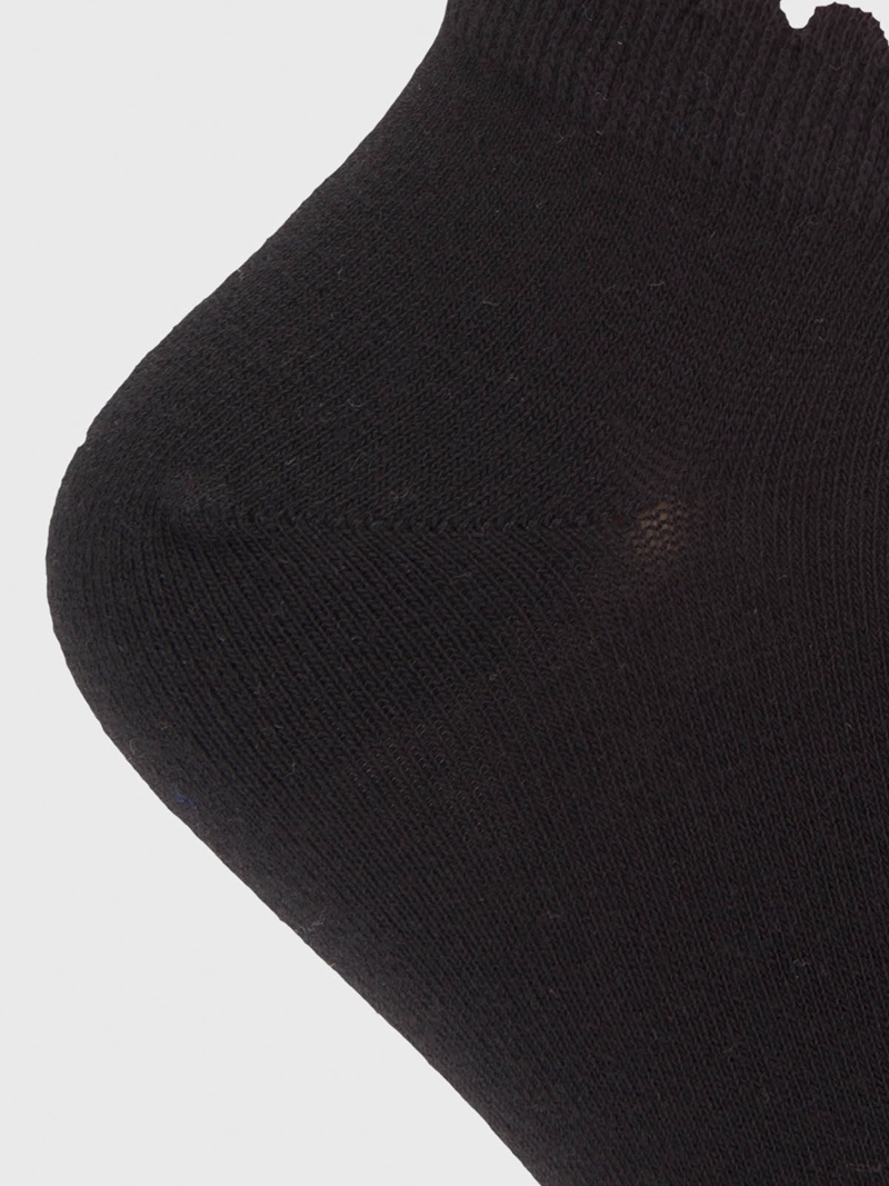 CALCETIN ALGODON MUJER PED ST PLAIN NEGRO HUSH PUPPIES - 3