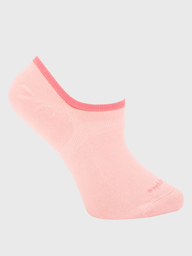 CALCETIN ALGODON MUJER INV S PLAIN ROSADO HUSH PUPPIES - 1