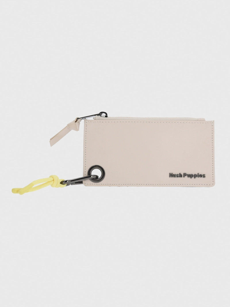 TARJETERO MUJER RUTTER CARDHOLDER BEIGE HUSH PUPPIES - 1