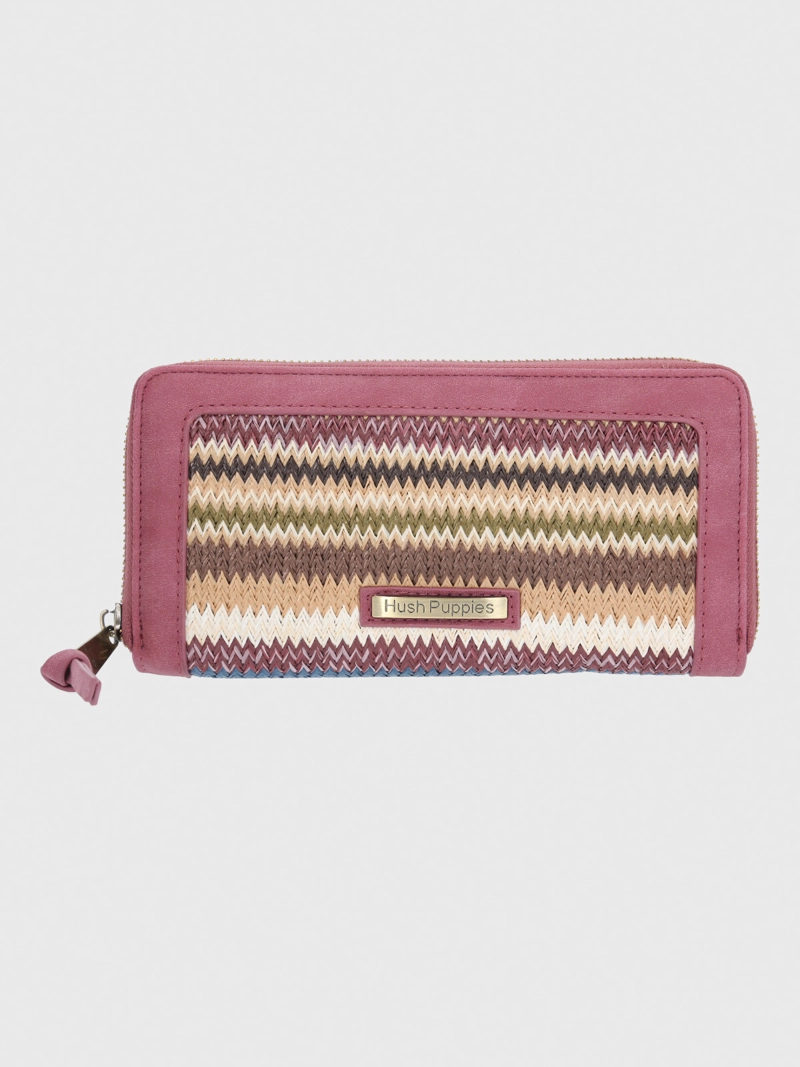 BILLETERA MUJER YAARI WALLET ROJO HUSH PUPPIES - 1