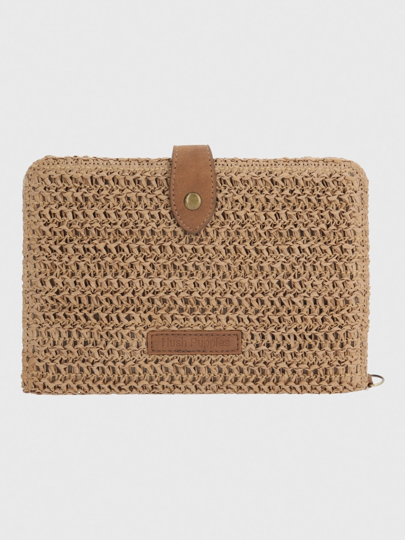 BILLETERA MUJER YANG WALLET BEIGE/CRUDO HUSH PUPPIES - 1
