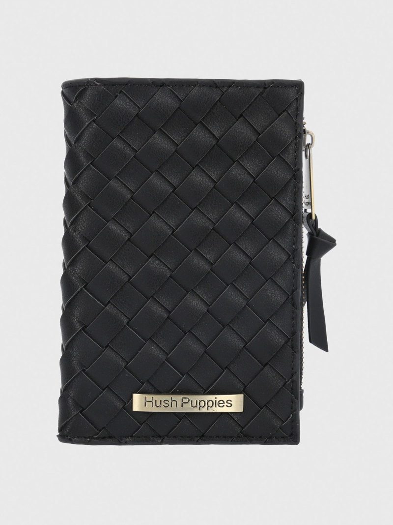 BILLETERA MUJER BRASS WALLET NEGRO HUSH PUPPIES - 1