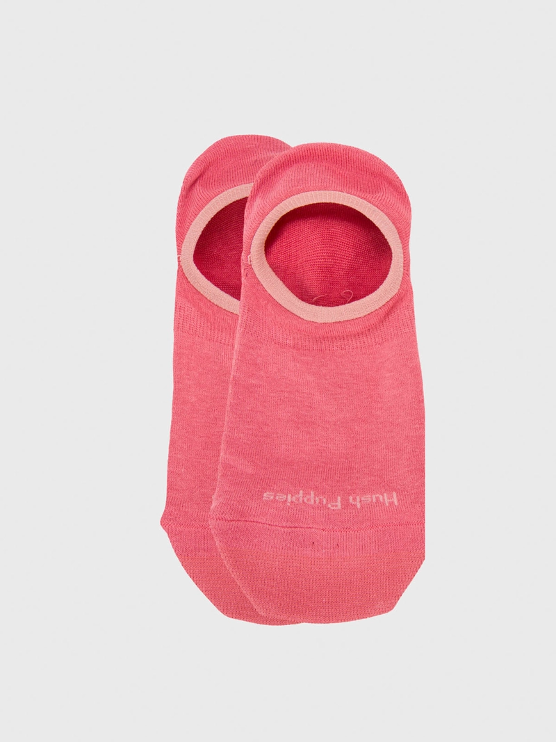 CALCETIN ALGODON MUJER INV S PLAIN ROSADO HUSH PUPPIES - 3