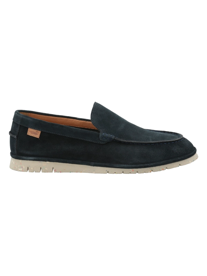 MOCASIN CUERO HOMBRE PIASTRI AZUL ROCKFORD - 1