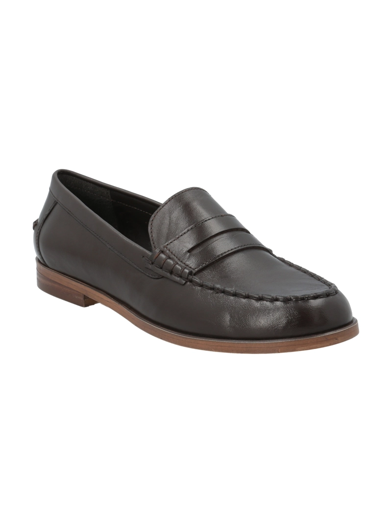 MOCASIN CUERO MUJER VALTTERI CAFE  ROCKFORD - 2