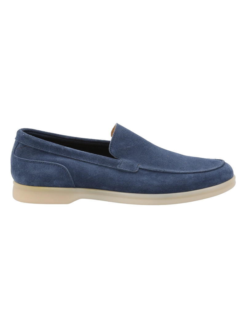 MOCASIN CUERO HOMBRE ROMA AZUL ROCKFORD - 1