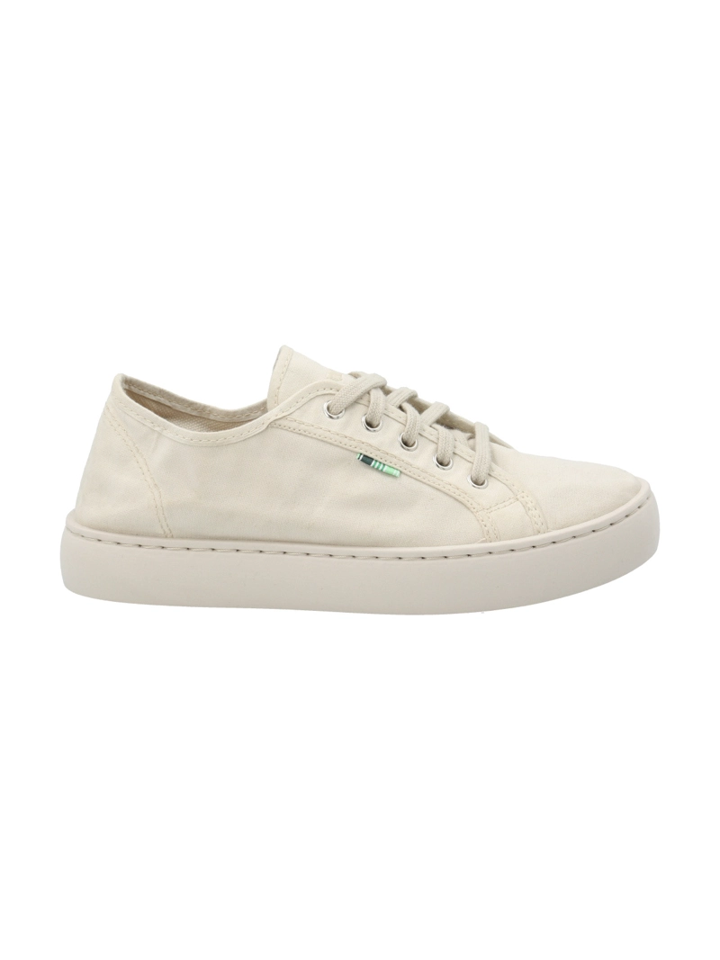 ZAPATILLA ALGODON ORGANICO MUJER BRONTE BEIGE ROCKFORD - 1