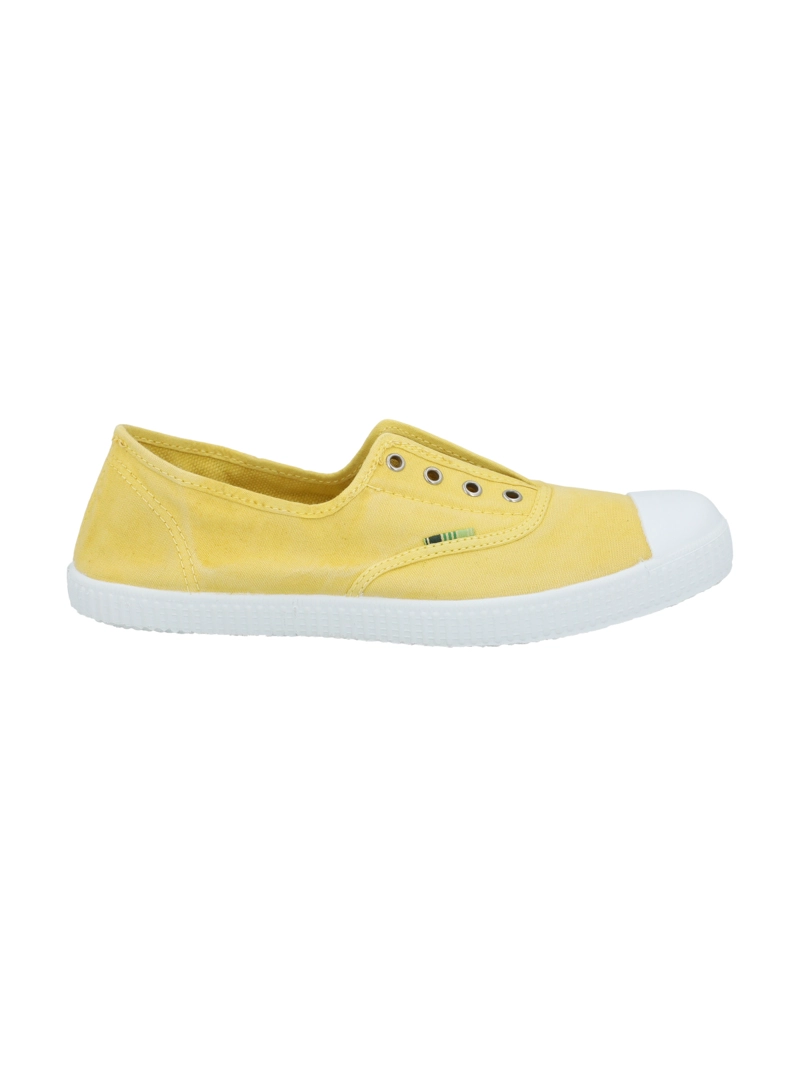 ZAPATILLA ALGODON MUJER GREECE AMARILLO ROCKFORD - 1