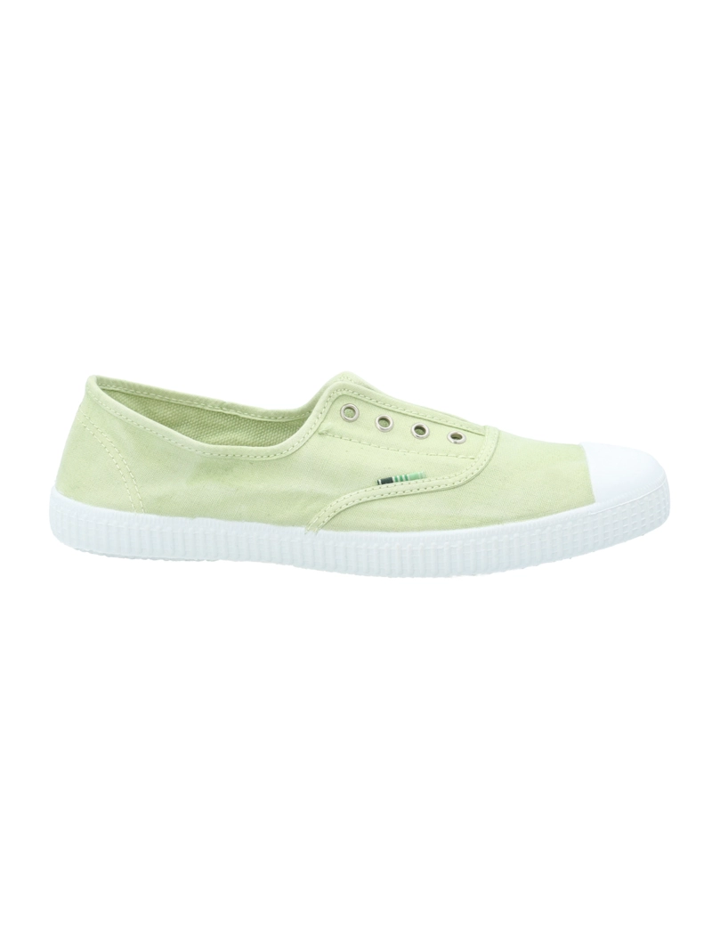 ZAPATILLA ALGODON ORGANICO MUJER GREECE VERDE ROCKFORD - 1