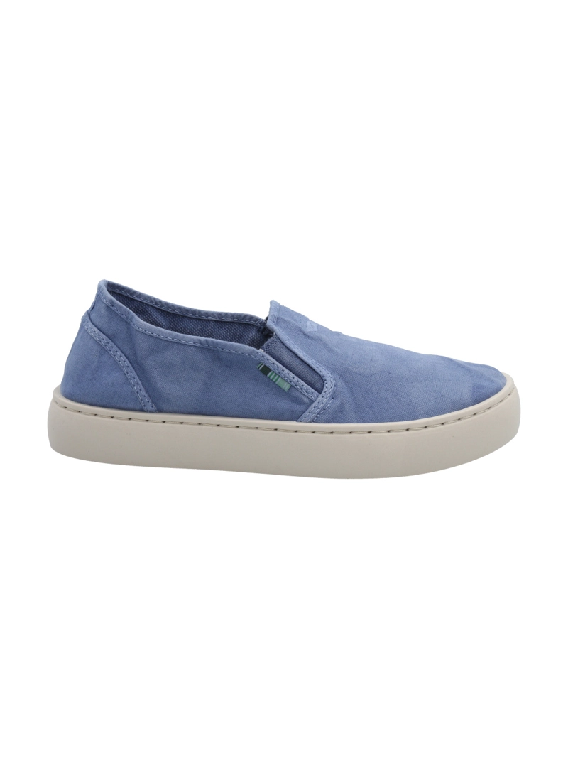 ZAPATILLA ALGODON ORGANICO MUJER KEA AZUL ROCKFORD - 1