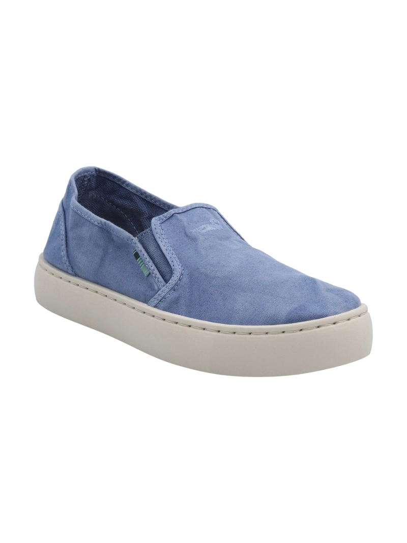 ZAPATILLA ALGODON ORGANICO MUJER KEA AZUL ROCKFORD - 2