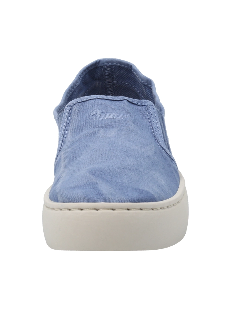 ZAPATILLA ALGODON ORGANICO MUJER KEA AZUL ROCKFORD - 4