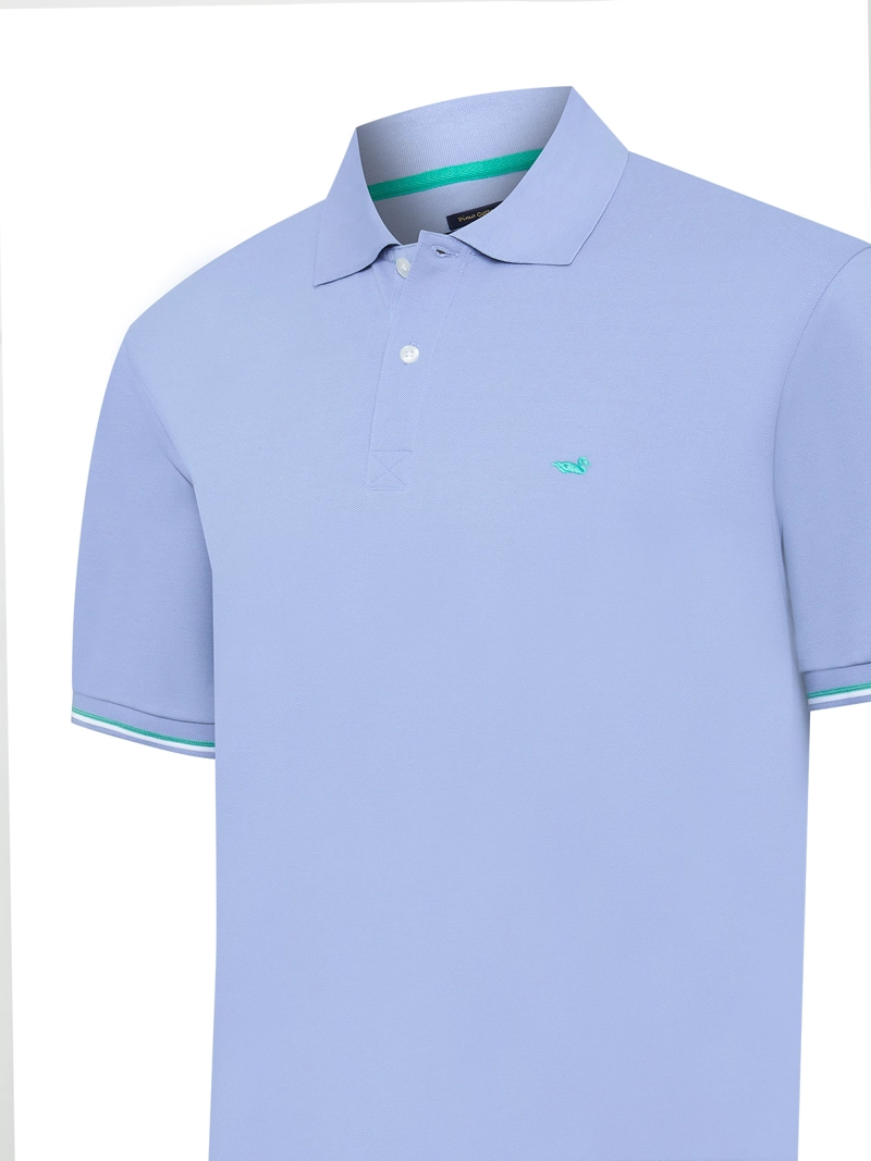 POLERA ALGODON PIMA HOMBRE MITCHELL MORADO ROCKFORD - 4