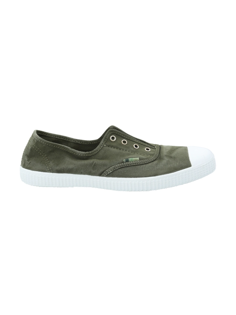 ZAPATILLA ALGODON ORG MUJER GREECE VERDE MUSGO ROCKFORD - 1