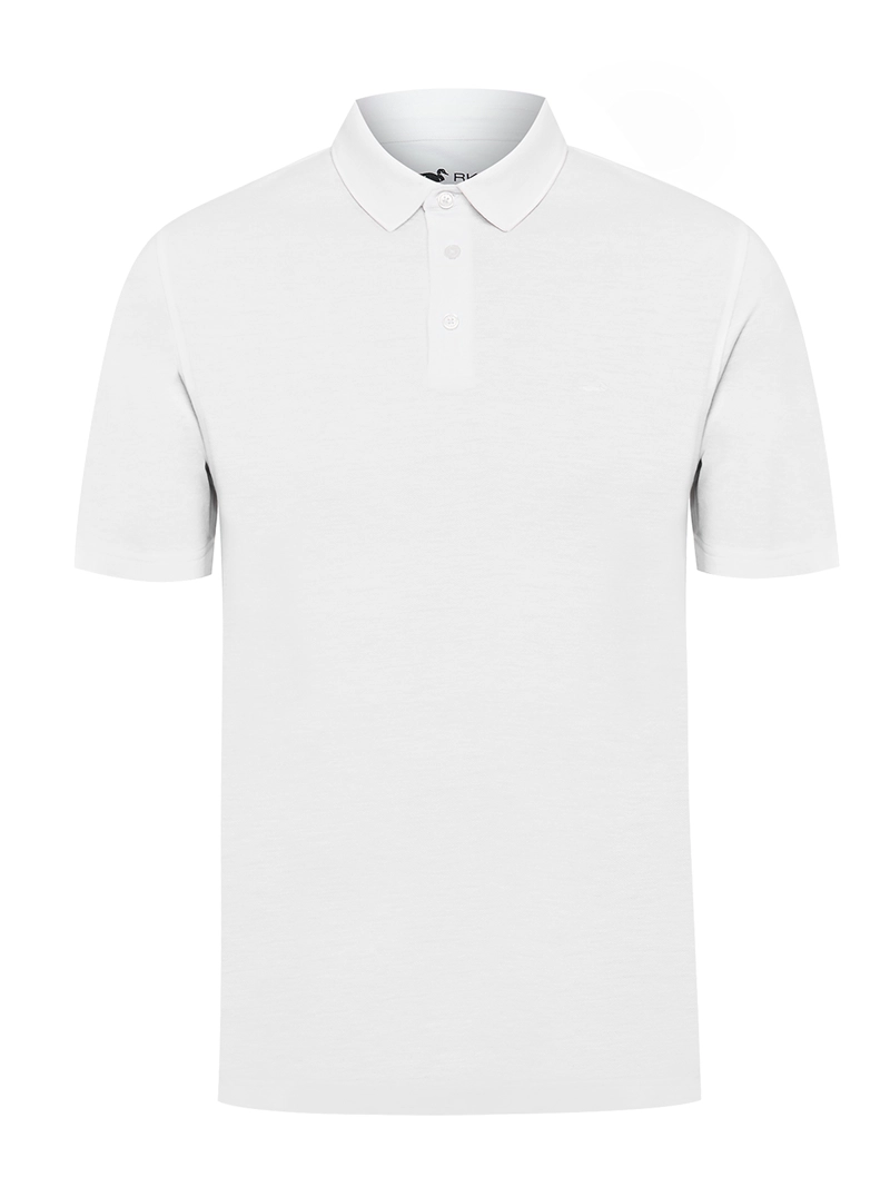 POLERA ALGODON ORGANICO HOMBRE PADUA BLANCO ROCKFORD - 1