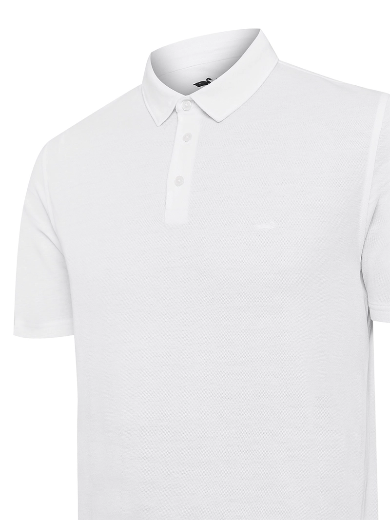 POLERA ALGODON ORGANICO HOMBRE PADUA BLANCO ROCKFORD - 4