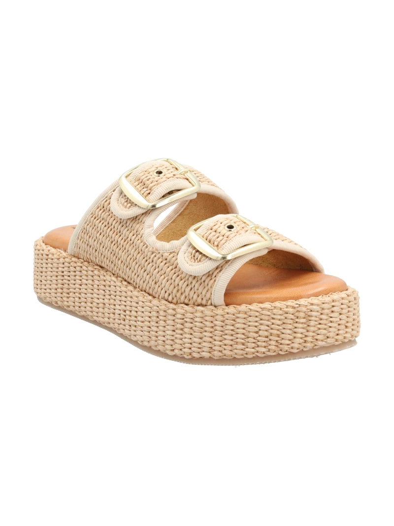 SANDALIA RAFIA MUJER RUTH BEIGE ROCKFORD - 2