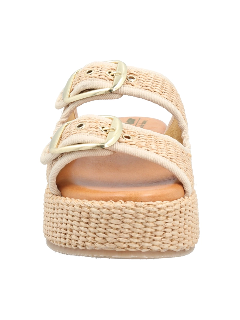 SANDALIA RAFIA MUJER RUTH BEIGE ROCKFORD - 4