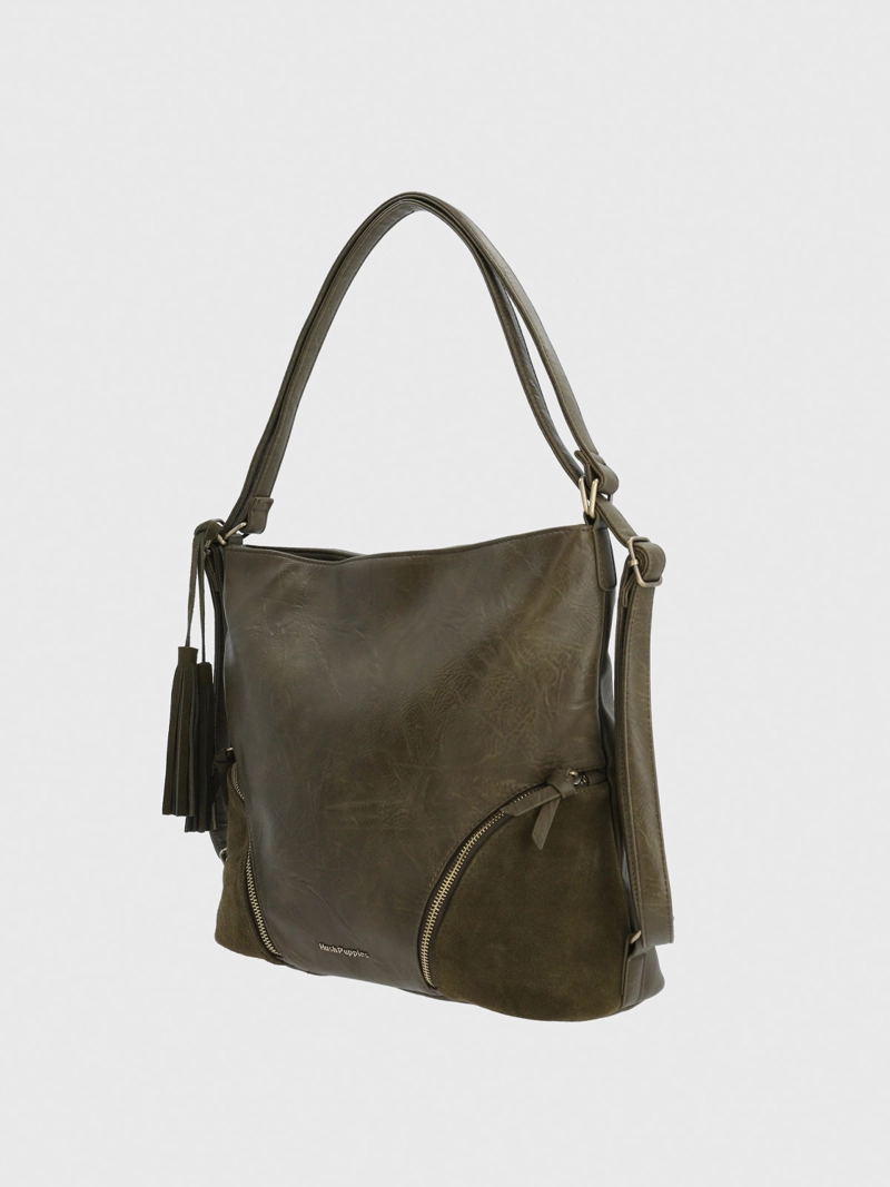 CARTERA MOCHILA MUJER LEWIS VERDE HUSH PUPPIES - 2