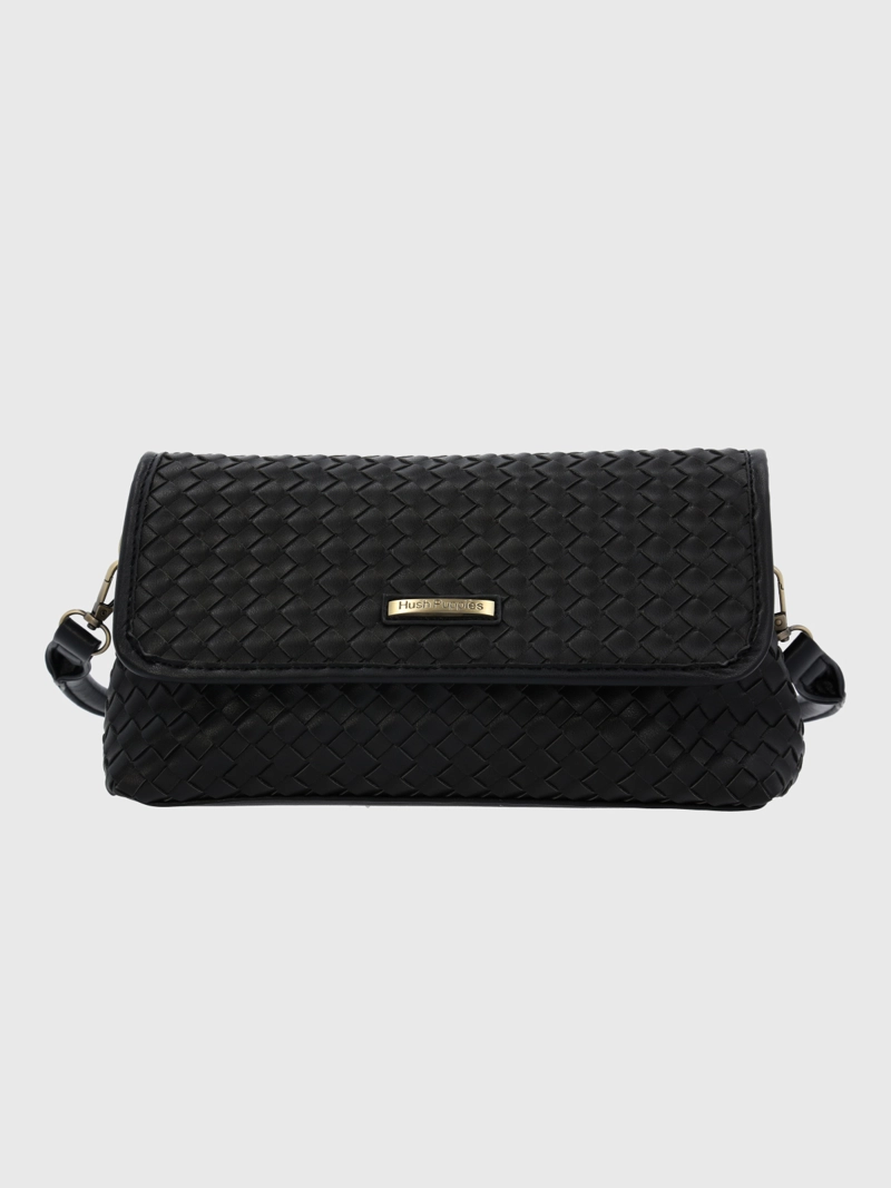CARTERA ECOCUERO MUJER BRASS BAG NEGRO HUSH PUPPIES - 1