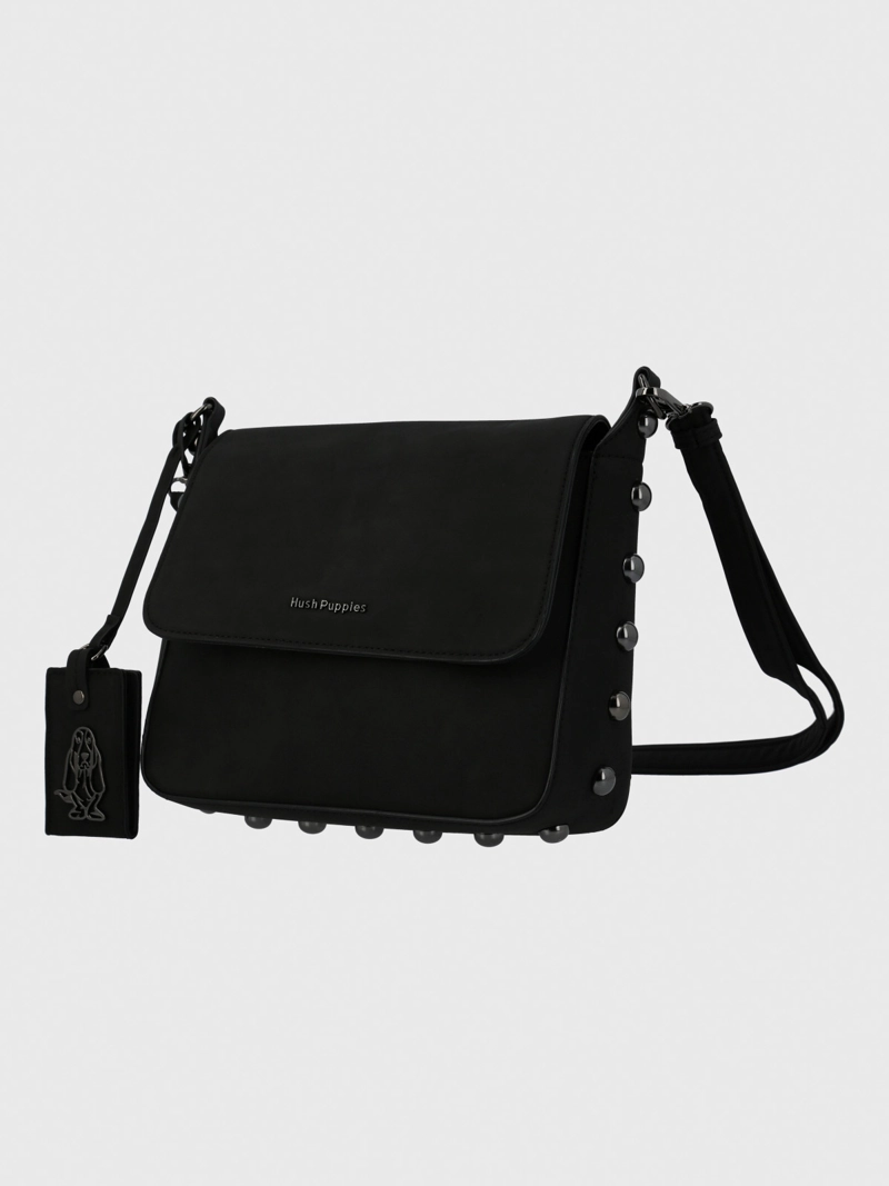 CARTERA ECOCUERO MUJER TALT CROSS NEGRO HUSH PUPPIES - 2