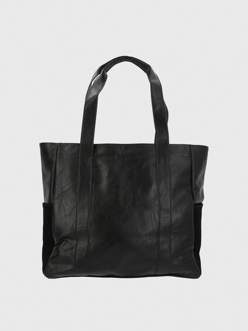 CARTERA ECOCUERO MUJER LESTER TOTE NEGRO HUSH PUPPIES - 3