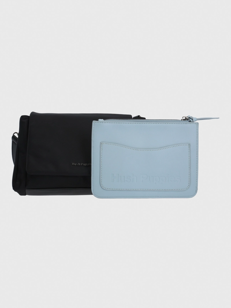 CARTERA MUJER REHMAN CROSS NEGRO HUSH PUPPIES - 4