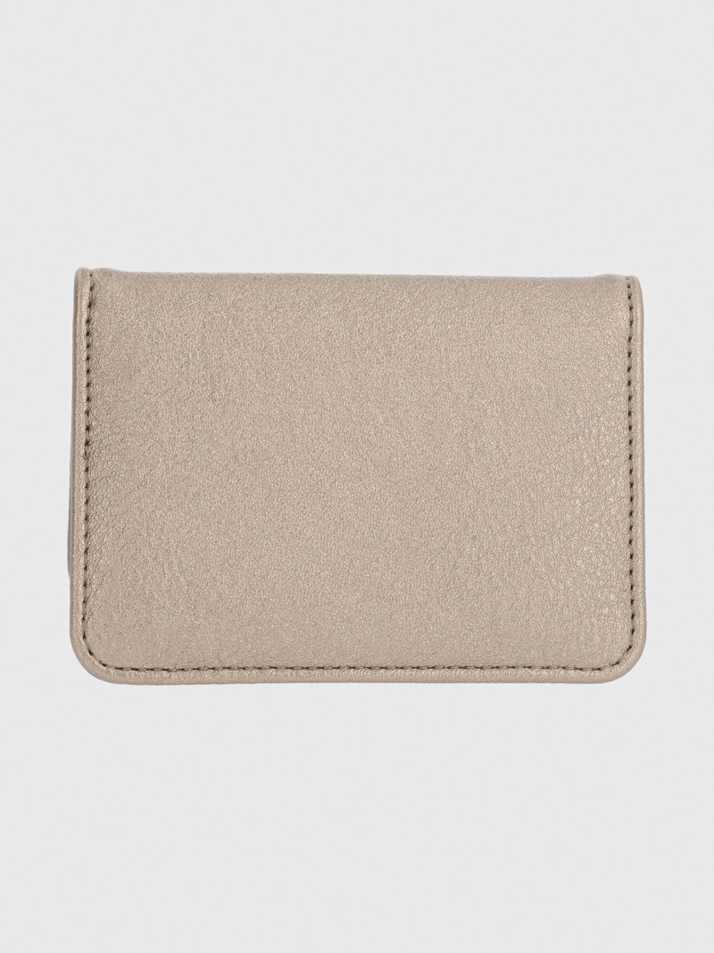 BILLETERA MUJER METAL WALLET METALIZADO HUSH PUPPIES - 2