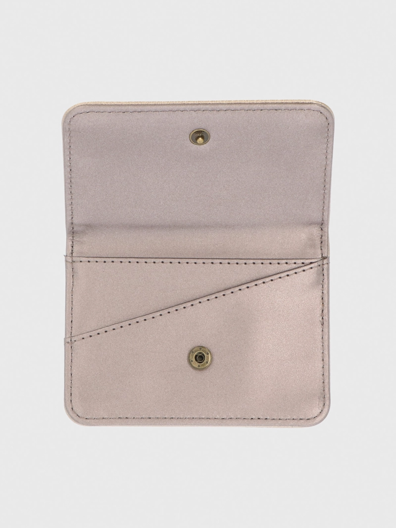 BILLETERA MUJER METAL WALLET METALIZADO HUSH PUPPIES - 3