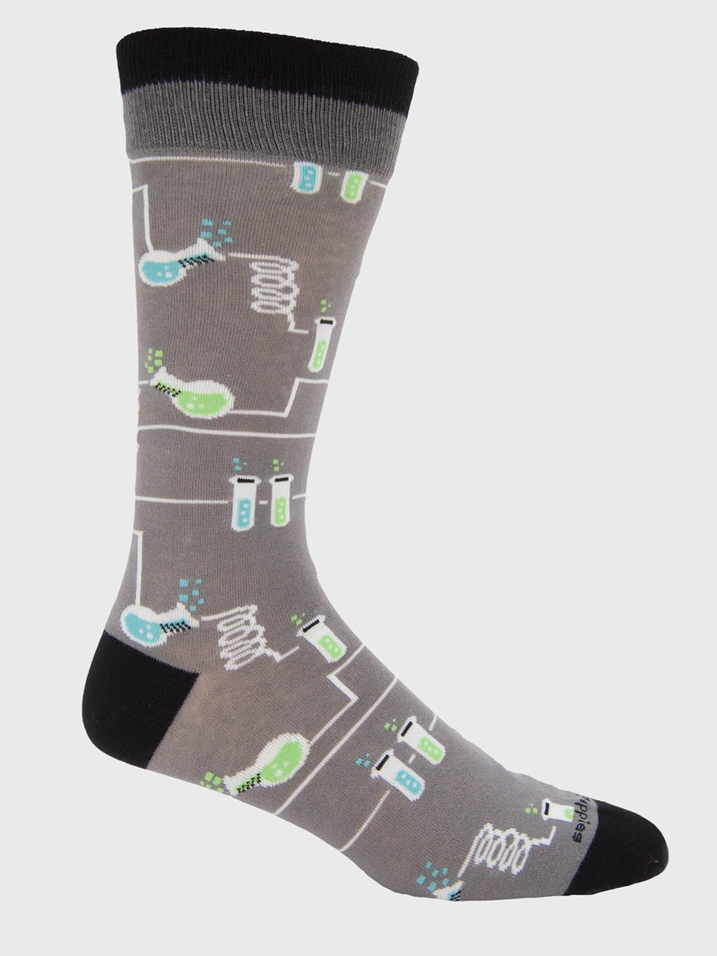 CALCETIN ALGODON HOMBRE C CHEMICAL GRIS HUSH PUPPIES - 1