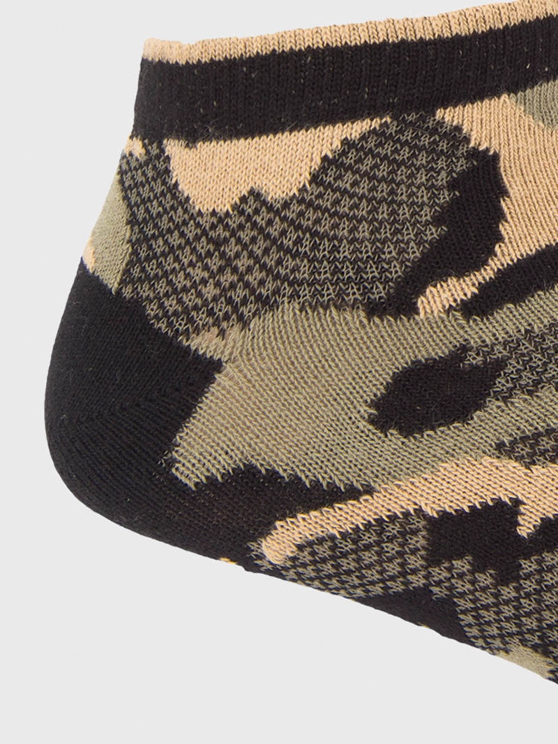 CALCETIN ALGODON HOMBRE PED CAMO NEGRO HUSH PUPPIES - 3