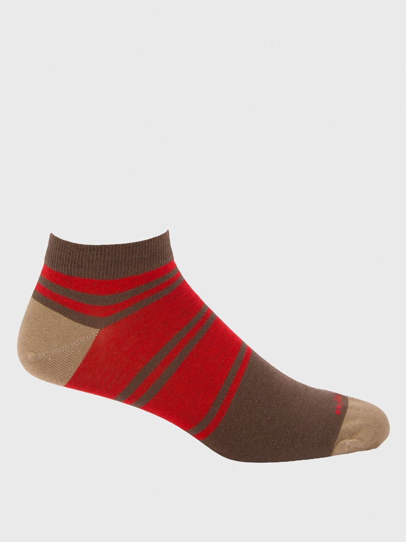 CALCETIN ALGODON HOMBRE MULTILINE CAFE  HUSH PUPPIES - 1