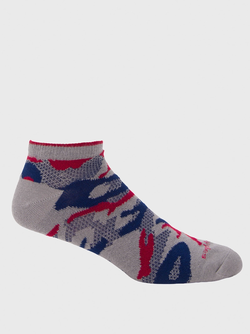 CALCETIN ALGODON HOMBRE PED CAMO GRIS HUSH PUPPIES - 1