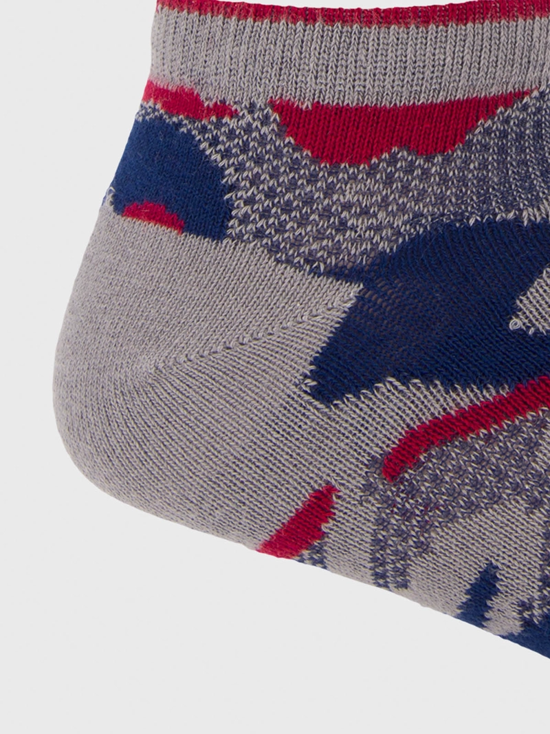 CALCETIN ALGODON HOMBRE PED CAMO GRIS HUSH PUPPIES - 3