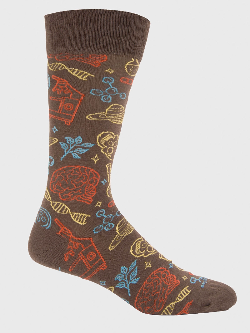CALCETIN ALGODON HOMBRE C SCIENCE CAFE  HUSH PUPPIES - 1