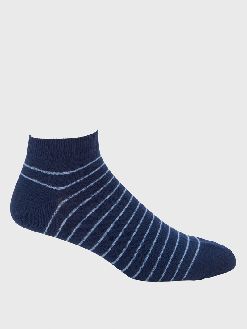 CALCETIN ALGODON HOMBRE PED FINLINE AZUL HUSH PUPPIES - 1