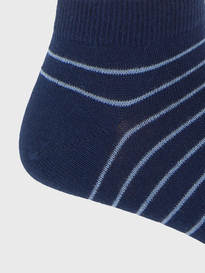 CALCETIN ALGODON HOMBRE PED FINLINE AZUL HUSH PUPPIES - 3
