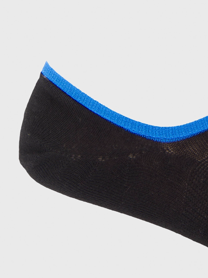 CALCETIN ALGODON HOMBRE INV BASIC NEGRO HUSH PUPPIES - 2