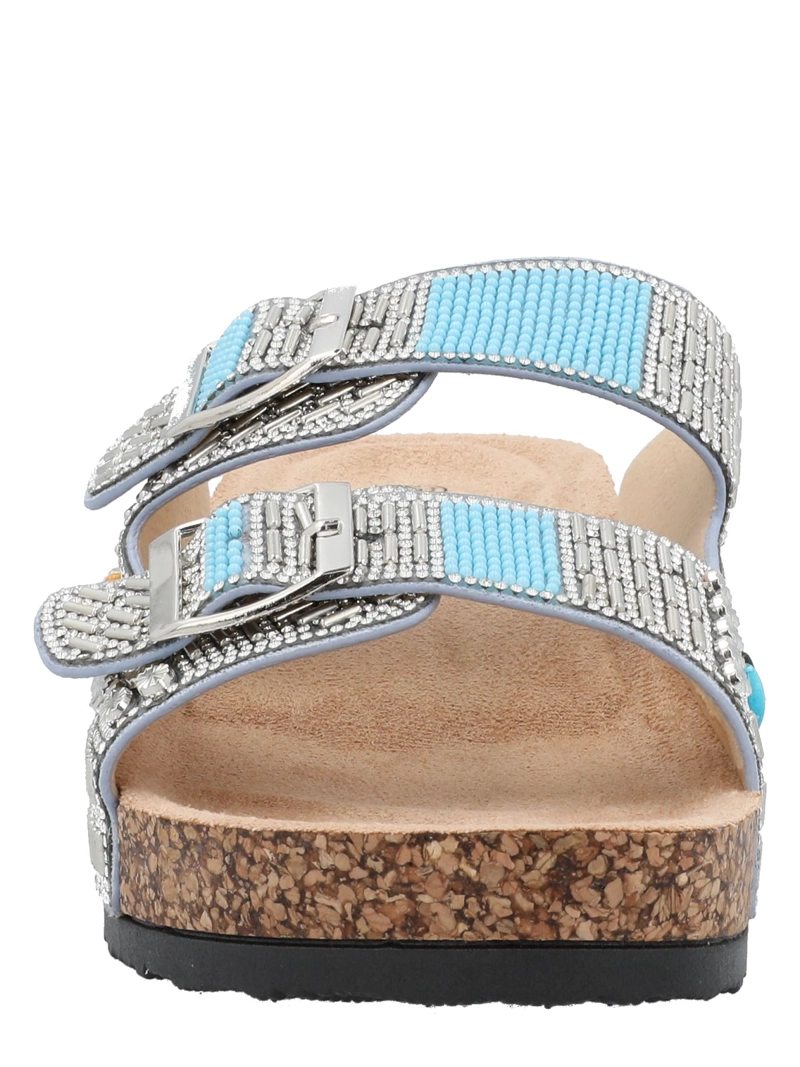 SANDALIA MUJER ARABELA DENIM AZALEIA - 4